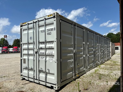 2026 40 ft High Cube Multi-Door Storage Container