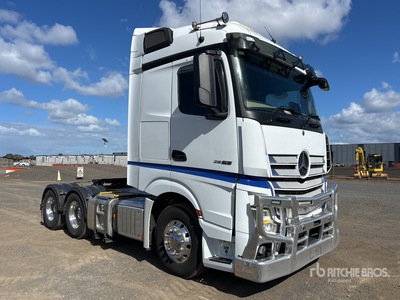 2021 Mercedes-Benz Actros 2663 6x4 T/A Sleeper Truck Tractor