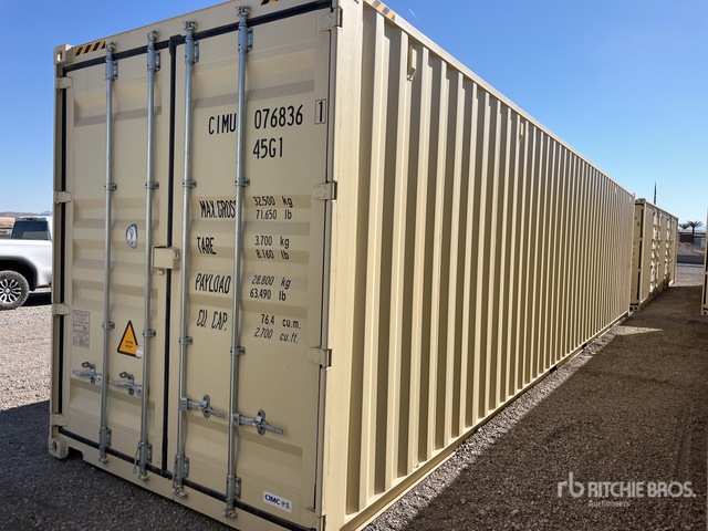 2025 40 ft High Cube Storage Container