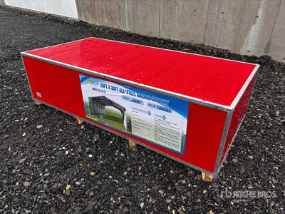 2026 SKLP SK-ZP20 All-Steel Garage Carport Storage Building (Unused)