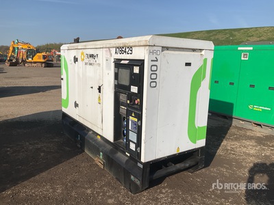 2017 Harrington HRD 1000 94.5 kVA Skid-Mounted Generator Set