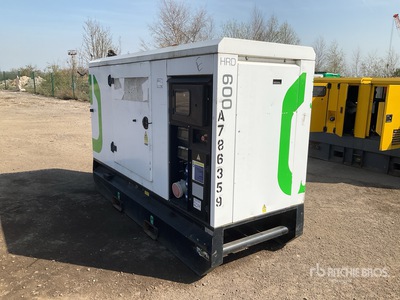 2017 Harrington HRD600 60.9 kVA Skid-Mounted Generator Set