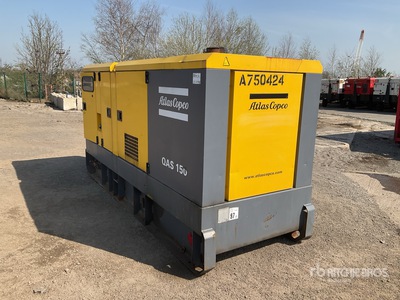 2016 Atlas Copco Skid-Mounted Generator Set