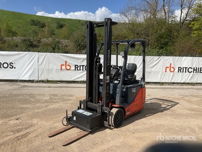 2017 Toyota 8FBE15T 1500 kg Carretilla Elevadora Eléctrica