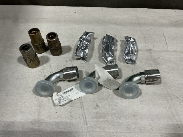 (20) Connector Adapters, (8) Elbows, (3) Gas Detectors & Assorted Items