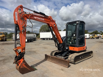 2016 Hitachi ZX55U-5 Mini-pelle