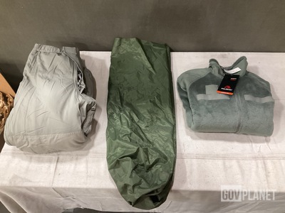(14) Clothing Bags, (35) Cold Weather Jackets & Assorted Items