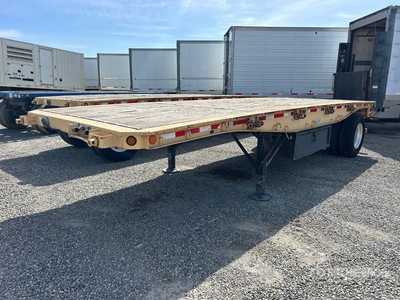 1994 Utility 24 ft S/A Flatbed Trailer