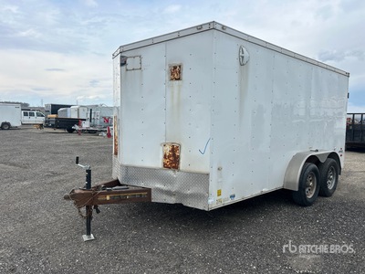 2018 American Hauler 15 ft T/A Enclosed Trailer