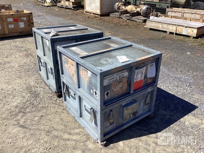(2) Storage Containers