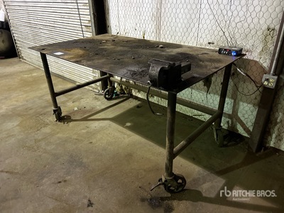 49 In. x 7 Ft Shop Table