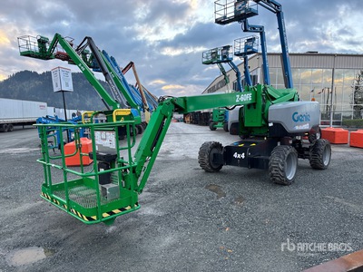 2020 Genie Z-60 4WD Diesel Articulating Boom Lift