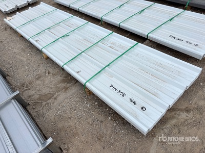 Quantity of (50) 2025 Kit Containers 12 ft Steel R Panel Divers  (Unused)