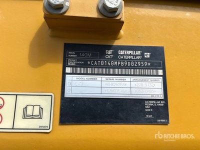 2011 Cat 140M Motor Grader