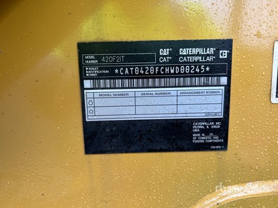 2015 Cat 420F2 IT 4x4 Retroexcavadora