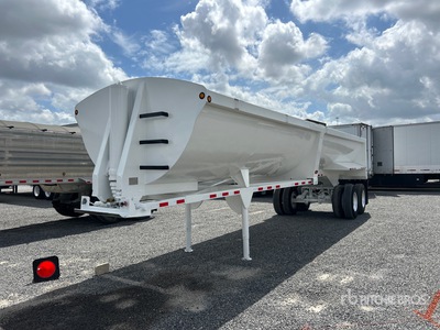 2014 Puma 32 ft T/A Frameless End Dump Trailer
