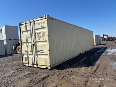 2025 40 ft High Cube Contenedor de almacenamiento