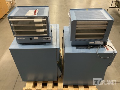 (2) Helmer PF48i Platelet Agitators & (2) Helmer PC00i Platelet Incubators