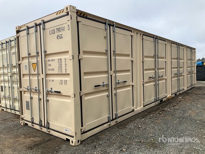 40 ft High Cube Multi-Door Opslag container