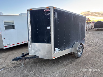 2016 Forest River 10 ft S/A Enclosed Trailer