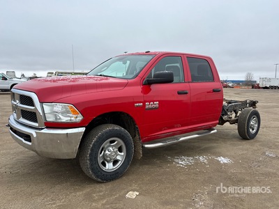 2013 Ram 2500 4x4 Crew Cab Cabine et châssis