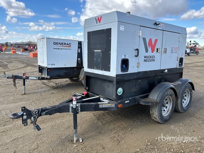 2019 Wacker Neuson G70 56 kW Mobile Generator set