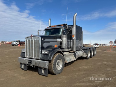 2024 Kenworth W900B 8x6 Heavy Haul Tri/A Sleeper Truck Tractor