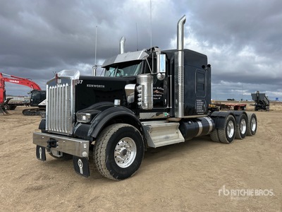 2025 Kenworth W900 8x6 Tri/A Sleeper Truck Tractor