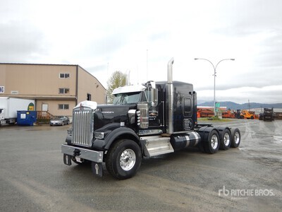 2025 Kenworth W900 8x6 Heavy Haul Tri/A Sleeper Truck Tractor