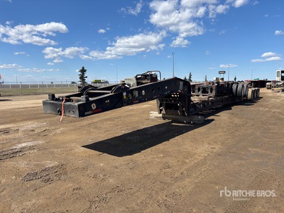 1995 Fontaine 605 HR NGB Tri/A Extendable Beam Double Drop Removable Gooseneck 3 2 Combination Lowboy Trailer