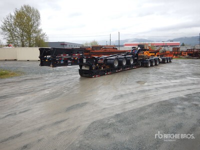 2025 K-Line KLH504 85 ton Double Drop Removable Gooseneck 3+3+3 Combination Beam Przyczepa niskopodwoziowa