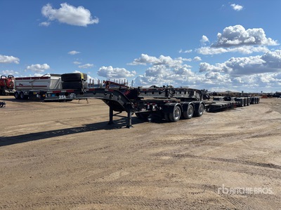2025 K-Line KLH504 85 ton Tri/A Double Drop Removable Gooseneck 3 3 3 Combination Beam Lowboy Trailer