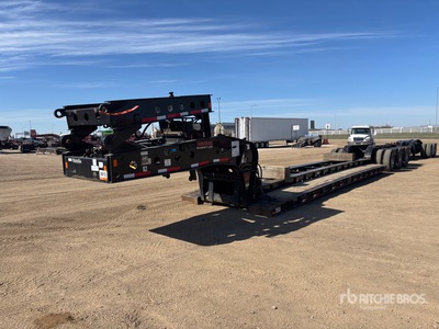 2025 Fontaine Magnitude 60 MDSR Tri/A Double Drop Removable Gooseneck Lowboy Trailer