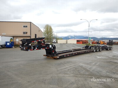 2025 Fontaine Magnitude 60 MDSR Tri/A Double Drop Removable Gooseneck 3+2 Combination Przyczepa niskopodwoziowa