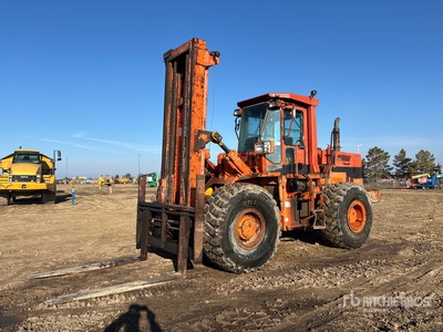 1993 Komatsu WA380-1 4x2 Rough Terrain Forklift
