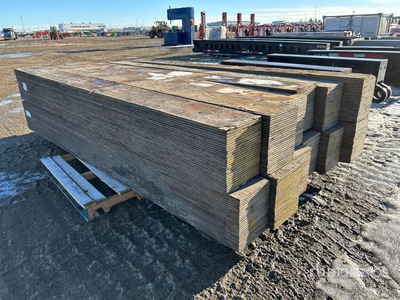 Quantity of (12) Wooden Cribbing