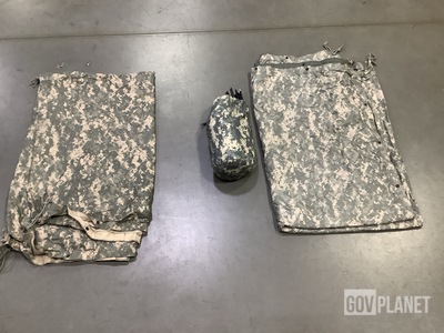 (11) ICS Improved Combat Shelters & (27) Tarpaulins