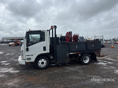 2014 Isuzu NPR 4x2 Utiliteits vrachtwagen