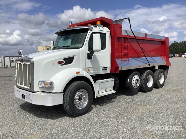 2018 Peterbilt 567 8x4 Tri/A Dump Truck