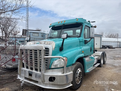 2012 Freightliner Cascadia 6x4 T/A Day Cab Truck Tractor (Inoperable)
