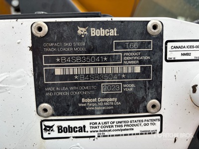 2023 Bobcat T66 Two-Speed Compact Track Loader