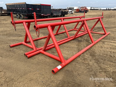 Quantity of (2) 15 ft x 36 in Pipe Racks