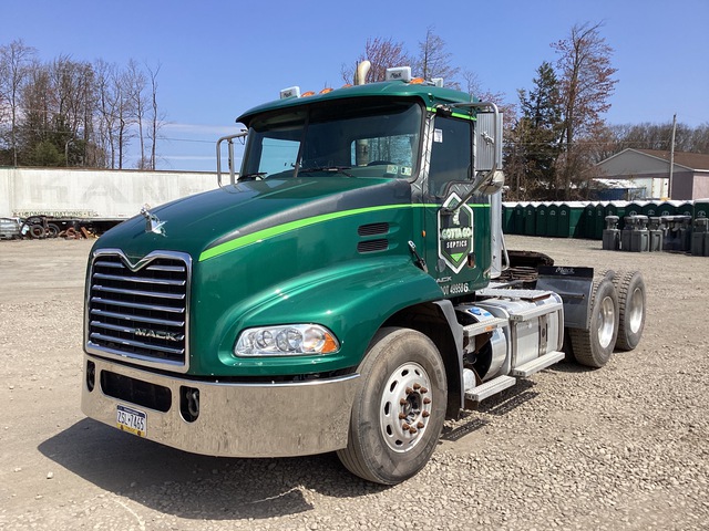 2012 Mack CXU613 6x4 T/A Day Cab Truck Tractor