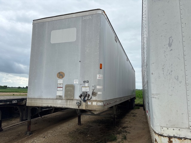 2003 Great Dane 7911TA 45 ft x 102 in T/A Van Trailer