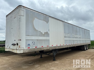 2004 Hyundai V12530152-AJS 53 ft x 102 in T/A Van Trailer