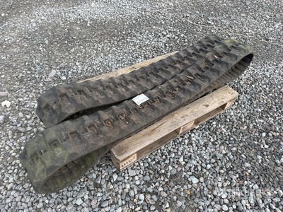 Quantity of (2) Rubber Tracks (Unused)