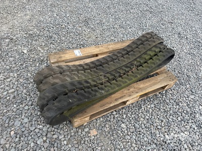 Quantity of (2) Rubber Tracks (Unused)