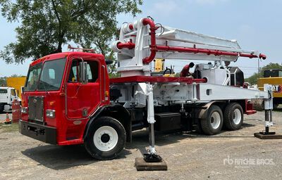 Scheele Betonpume on 1996 Peterbilt 320 Concrete Pump Truck