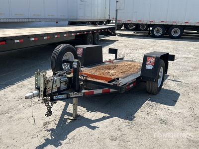 2022 Barreto Equipment Trailer 10 ft S/A T410H Trencher Trailer