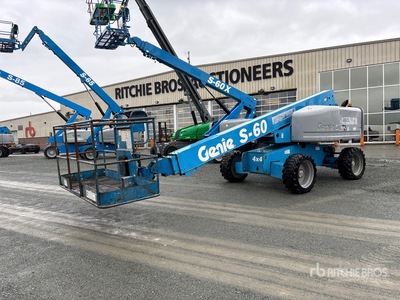 2006 Genie S-60 4WD Diesel Plataforma Elevadora Telescópica